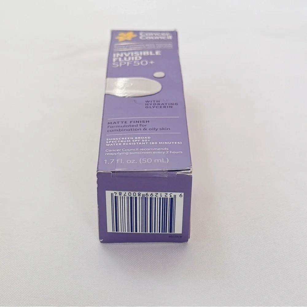 Cancer Council Invisible Fluid Sunscreen SPF50+ - Picture 2 of 6